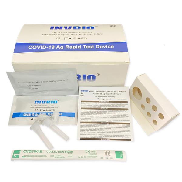 Buy cheap 95.6% Sensitivity Antigen H Pylori Rapid Test Kit Card Format from wholesalers