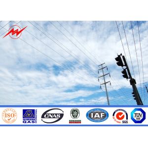 Buy cheap Galvanized Transmission Line Poles Electrical Power Pole 800 Dan from wholesalers