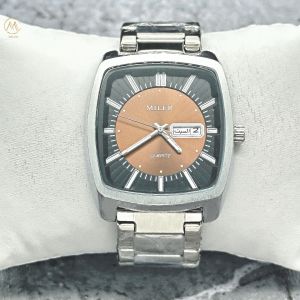 New Arrival Ml1110 Silver Quartz Watch Waterproof 3 ATM Customized Logo