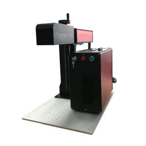 Buy cheap Portable Fiber Laser Marking Machine With Dynamic Focus System from wholesalers