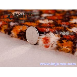 100% polyester flower printed plush velveteen/velvet antistatic fabric for