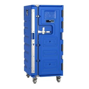 Buy cheap 580Litre OLIVO-Style Blue Large Insulated Plastic Roll Cabinet from wholesalers
