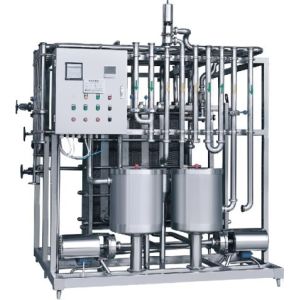 Large Scale UHT Sterilization Machine / Fruit Juice Sterilization Equipment