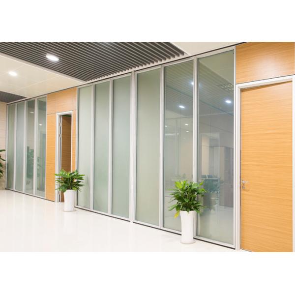 Office Hotel Partition Wall Indoor Glass Solid Shutters Dimming Glass Support Customization Many Selections
