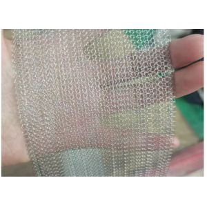 Buy cheap 100% Customized 38mm Width Knitted Copper Wire Mesh For Gas Liquid Filter from wholesalers