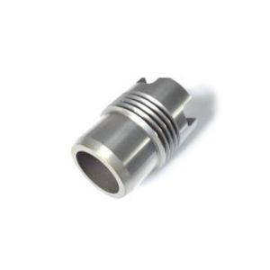 China 0.02mm Tolerance Virgin Cemented Carbide Nozzle With Threads on sale