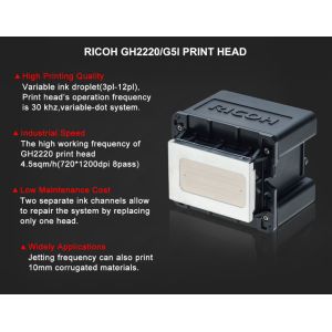 Buy cheap G5I Ricoh double printhead control system for high drop printing,Suitcase Ball Toy High Drop UV Printing from wholesalers