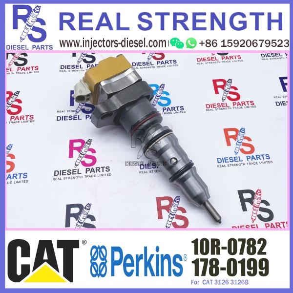 Quality Diesel Engine injector 178-0199 10R-0782 177-4754 178-0198 205-1285 EX630782 for caterpillar excavator for sale
