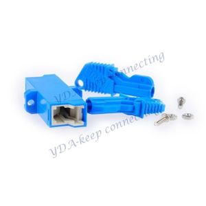 Buy cheap FTTH Network E2000 APC/UPC Simplex SM Fiber Adapter with Good Temperature Stability from wholesalers