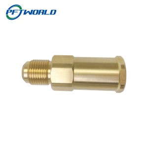 Buy cheap Precision CNC Brass Machining Accessories, Brass Injector, Gold from wholesalers