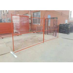 Buy cheap Powder Coating Movable Temporary Fencing Panels For Construction Site from wholesalers