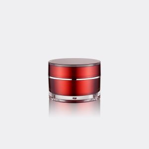 Buy cheap Refillable Luxury Plastic Cosmetic Jars For Face Eye Cream GR704A/B 15ML 30ML product