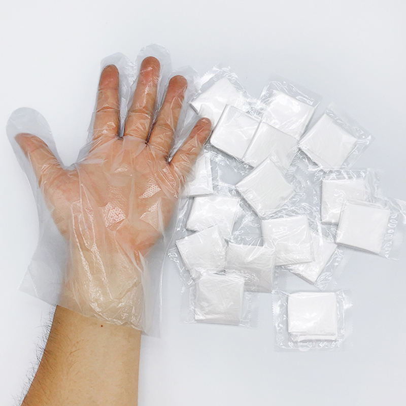 Buy cheap Pe Household Ldpe Hdpe Cpe Tpe Disposable Protection Gloves For Food Preparing from wholesalers