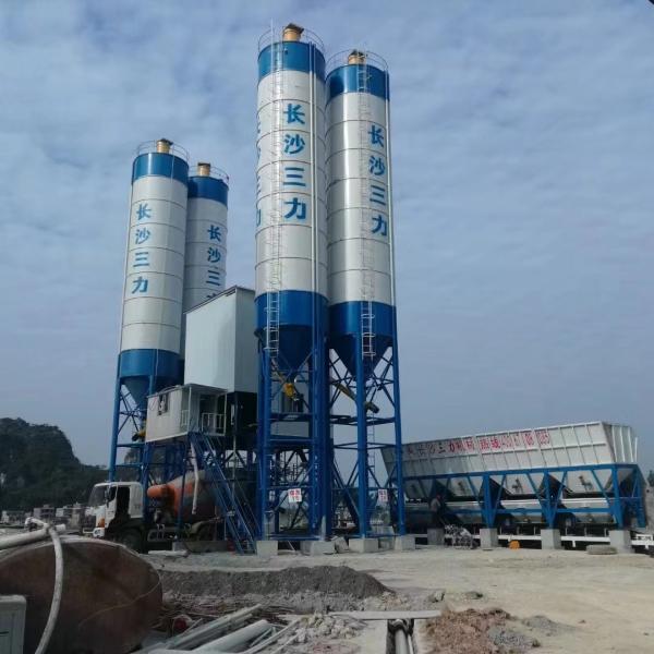 Fully Automatic Cement Concrete Batching Plant Ready Mix HZS 25-240m3/h Concrete