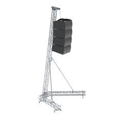 Tuv certificated line array speaker truss stand aluminum for sale