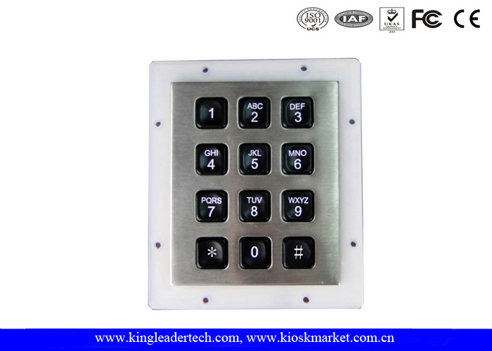 Buy cheap Rugged Water-proof Vandal-proof Keypad with 12 Back-lit Keys Ideal for Dark Environment from wholesalers