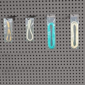 Buy cheap Clear Plastic Zipper Bags Resealable With Hang Hole from wholesalers