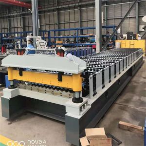 Corrugated Profile Steel Roofing Sheet Roof Tile Making Roll Forming Machine