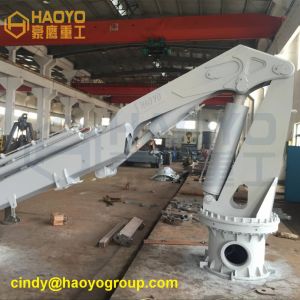 Buy cheap Telescopic Knuckle Boom Handling Ship Crane for sale Marine Ship Deck Crane from wholesalers