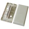 Buy cheap White Cable Distribution Box 10 Pairs LSA Module Indoor Telephone Distribution Box from wholesalers