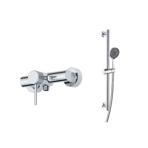 Buy cheap OEM Chrome Brass Bath Shower Faucets Single Lever from wholesalers