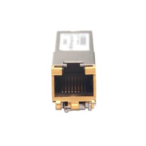 10GBASE-T Copper SFP Module 80m Transmission distance Hot pluggable