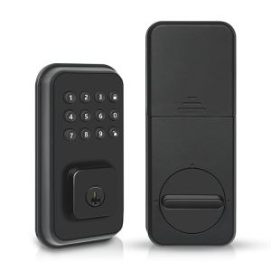 Romote Keyless Smart Deadbolt Door Lock Zinc Alloy Electronic Keypad