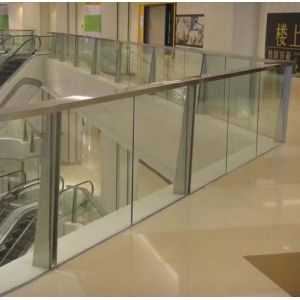 Buy cheap Beautiful Internal Frameless Glass Balustrade Handrail Modern Style from wholesalers