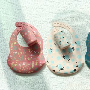 Buy cheap OEM Easy To Clean Silicone Baby Bib For 0-4 Years Old Baby Feeding Printing Silicone Bib Cup from wholesalers