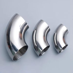 Buy cheap Sanitary Male Stainless Steel Elbow 1/4 Bsp X 8 Mm Od Bending Stainless Steel Pipe Fitting from wholesalers