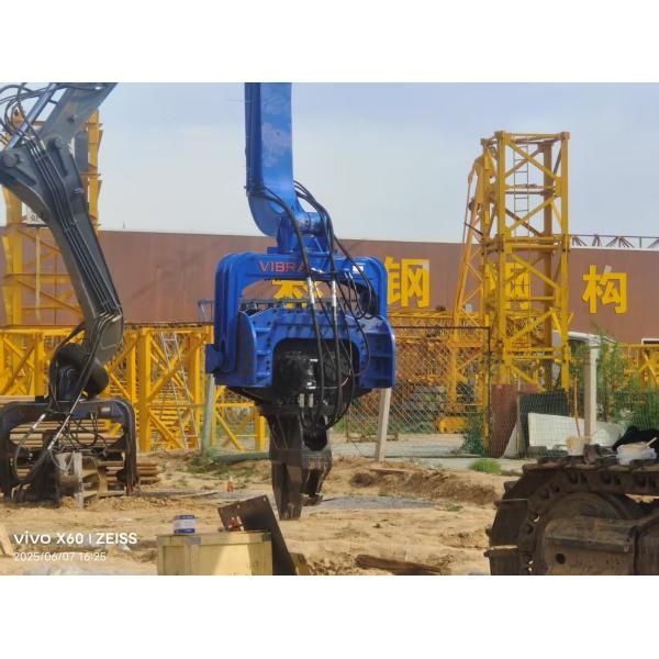 Quality PCF-450 Pile Driver Excavator Mounted Hydraulic Vibro Hammer for sale