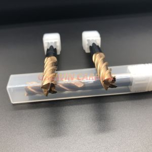 Buy cheap HRC68 3.175*32*55 Tungsten Carbide Square End Mill product