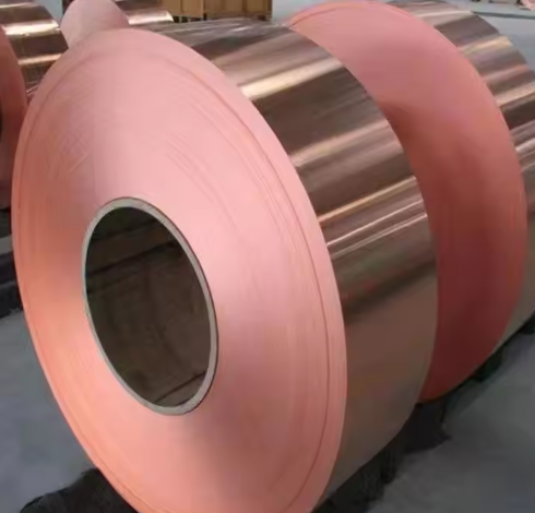 Bright Bronze Red Decorative Copper Strip In Coil For Interior T2 C10100 C10300