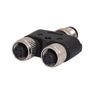 Buy cheap Y Type 4A 60V CuZn Brass M12 Adapter Connector PA Right Angle from wholesalers