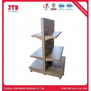 Buy cheap Gray Double Sided Shelf With Adjustable Layers 100 - 180kg/Layer from wholesalers