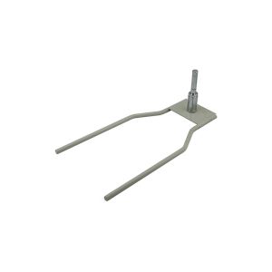 Buy cheap Car Wheel Metal Drive Indoor Flag Pole Base With Grey Powder Coated from wholesalers