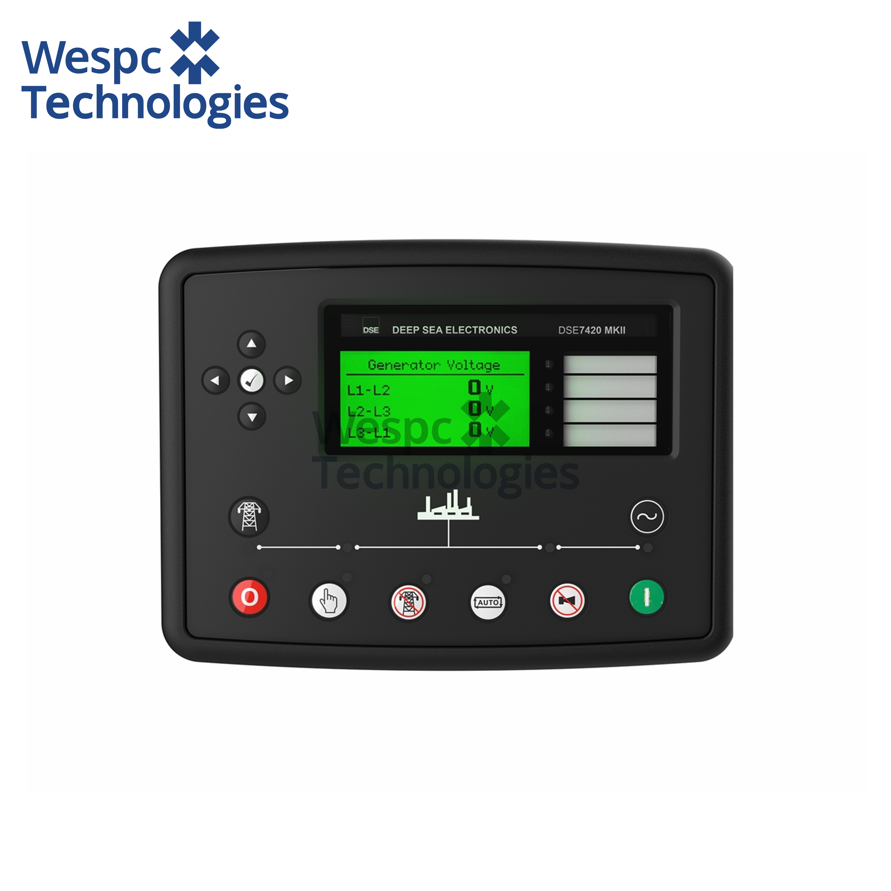 China WESPC Original Deep Sea Electronics DSE7420 MKII Auto Mains Failure Control Module on sale