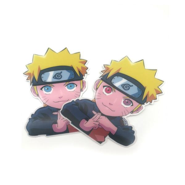 Hologram 3d Lenticular Wall Car Sticker Custom Cute 3d Anime Motion Stickers With Logo Waterproof Wallpaper Sticker