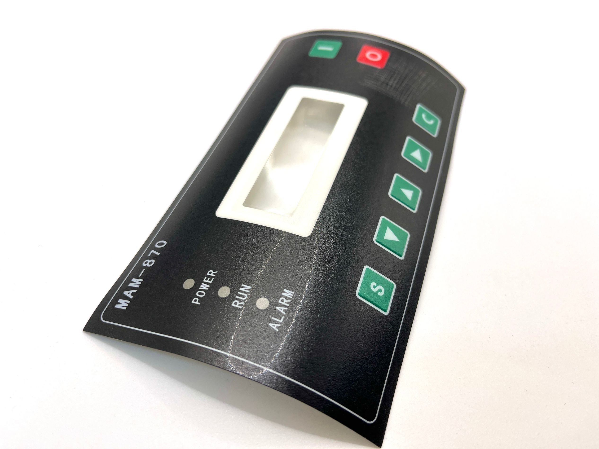 Buy cheap Chrome Ink Printing Custom Electrical Control Panels For Matrix Button Design Remote Controller from wholesalers