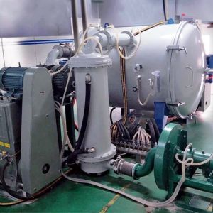 Intermittent Induction Vacuum Heating Carbonisation Furnace Medium Frequency PLC