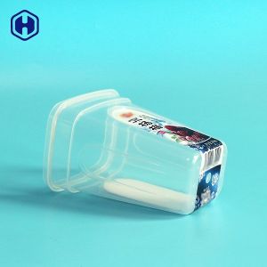 Buy cheap Hot Filling Square Plastic Food Containers Leakage Proof Microwavable from wholesalers