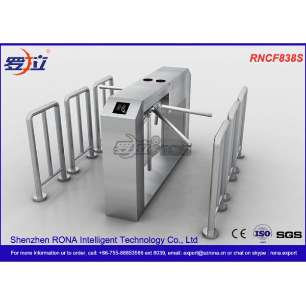 Buy cheap Waist High Tripod Turnstile Gate Mechanism Intelligent Antirust For Station from wholesalers