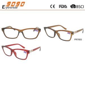 Buy cheap Classic culling reading glasses with plastic frame and metal hinge. from wholesalers