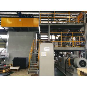 Buy cheap PP + GF Twin Screw Extruder Machine Direct Molding For Thermoplastics from wholesalers