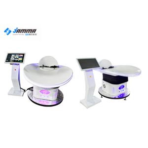 Slide Virtual Reality Game Machine 3 Dof Electric System With Helmets Coins