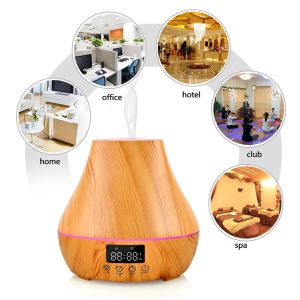 Buy cheap Super Quiet BPA Free Wood Look Diffuser With Alarm Clock from wholesalers