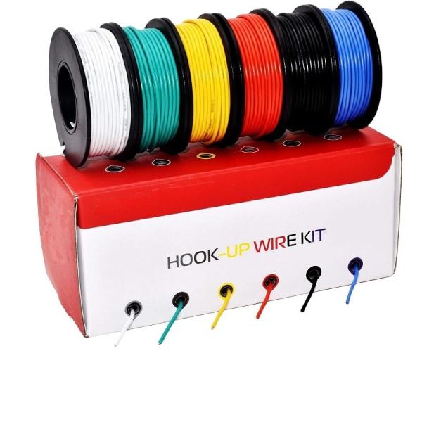 Buy cheap 22AWG 1015 Tinned Copper Hookup Wire 600V Stranded EN5075-2014 UL 1007/1015 Standard from wholesalers