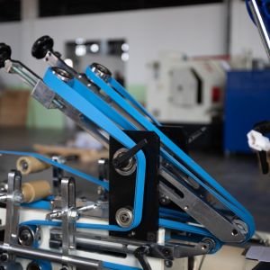 Buy cheap Automatic Box Making Folder Gluer Pasting Machine for Aluminum Foil Roll Box Folding from wholesalers