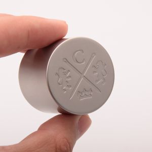 Buy cheap Custom Aluminum Perfume Cap for FEA 15mm Crimp Pump from wholesalers