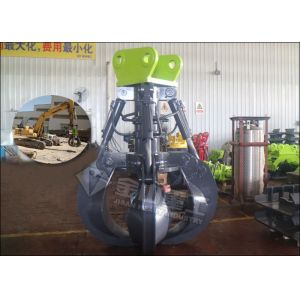 SANY Excavator Rotating Grapple 60-120 Lpm Non Swing Bulk Material Handling